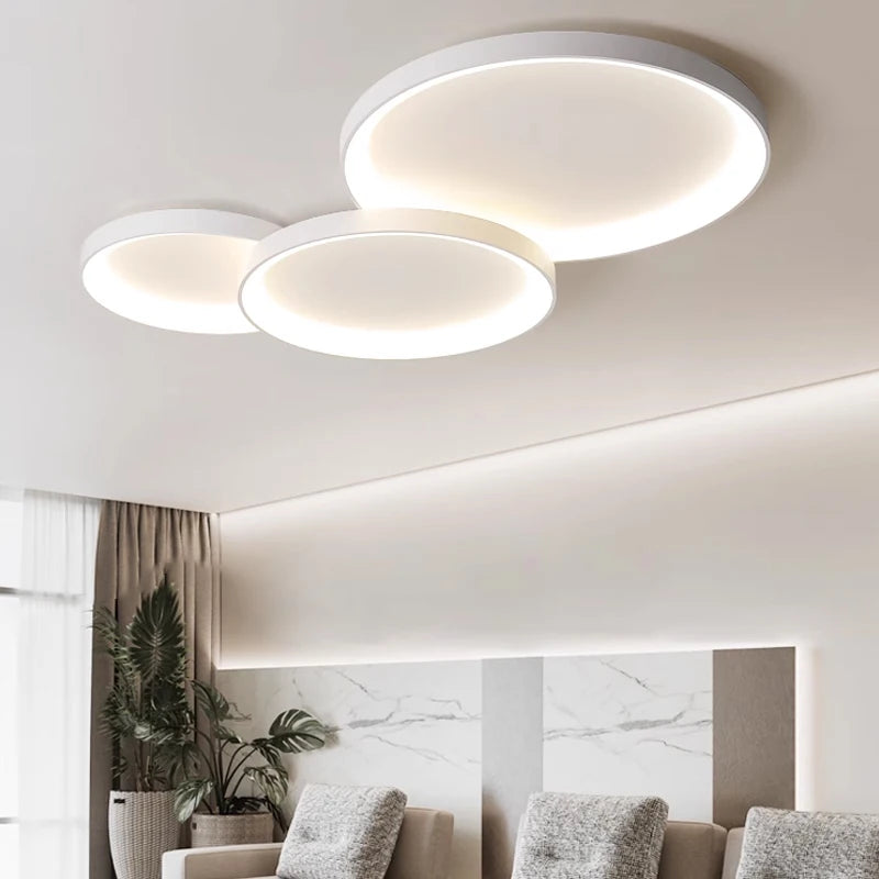 lustre led minimaliste moderne pour intérieur tendance 2023 - vue 3 sur 12