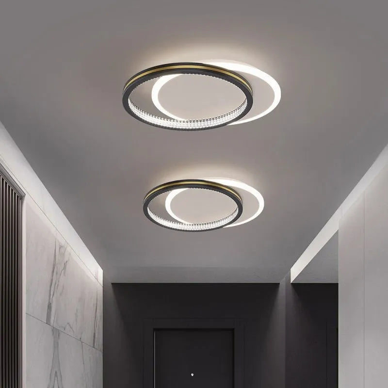 plafonnier moderne led luxueuse décoration intérieure nordique créative - vue 5 sur 14
