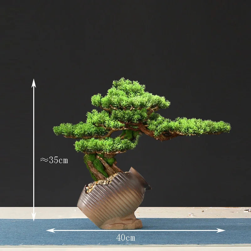 faux arbre bonsaï pour décoration intérieure et aménagement paysager - vue 36 sur 36