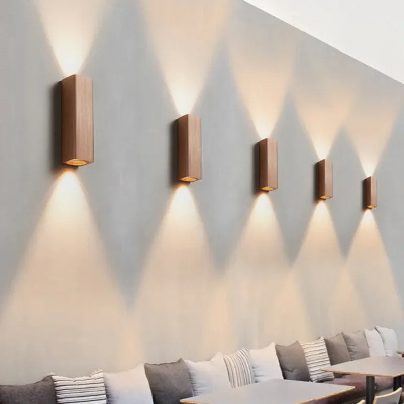 applique murale led modernes pour éclairage de fond intérieur - vue 3 sur 15