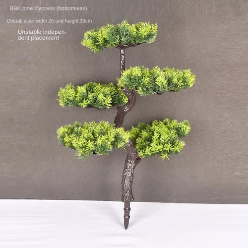 plante artificielle bonsaï en plastique pour décoration intérieure - vue 14 sur 41