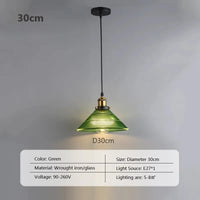 lampe suspendue en verre design nordique luminaire décoratif d'intérieur