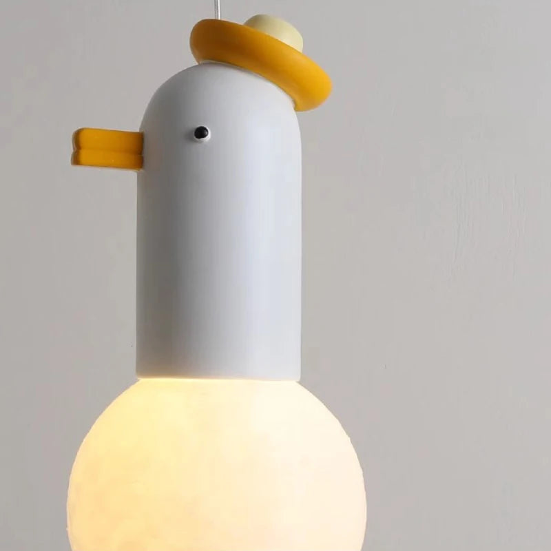 suspension mignonne en forme de canard pour enfant - vue 6 sur 8