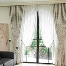 Rideau occultant floral moderne pour salon chambre