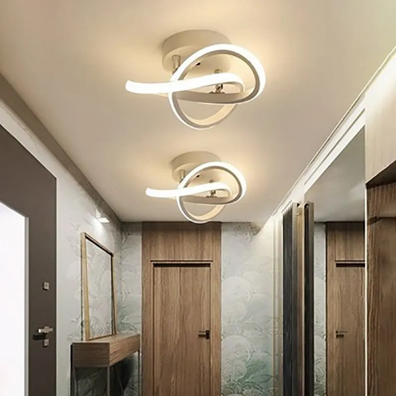 plafonnier LED minimaliste arrondi