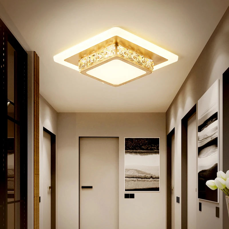 lumière d'entrée projecteur moderne décor nordique simple - vue 3 sur 18