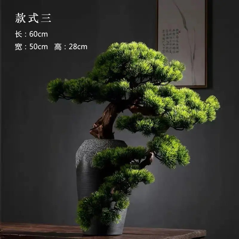 plafonnier bonsaï décoration intérieure style chinois haut de gamme - vue 9 sur 11