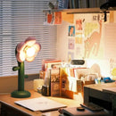 lampe à poser en résine fleurs roses décoratives pour intérieur
