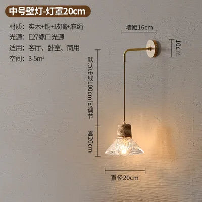 lustre nordique japonais trois têtes style bûche pour intérieur créatif - vue 12 sur 13