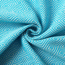 serviette de plage turque coton motif losanges jacquard