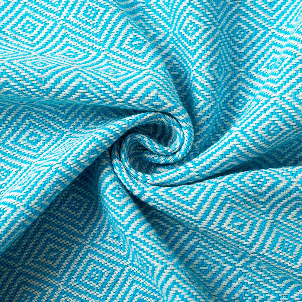 serviette de plage turque coton motif losanges rapide - vue 6 sur 6