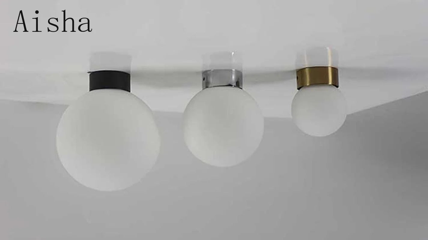 plafonnier postmoderne en verre pour décoration intérieure élégante - vue 6 sur 9