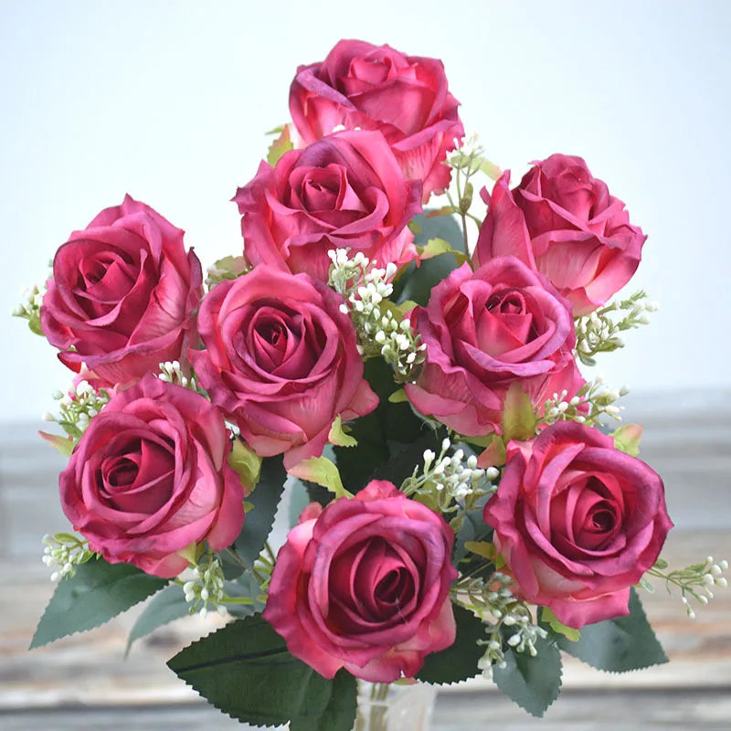 bouquet de pivoines artificielles pour décoration élégante et moderne - vue 3 sur 13