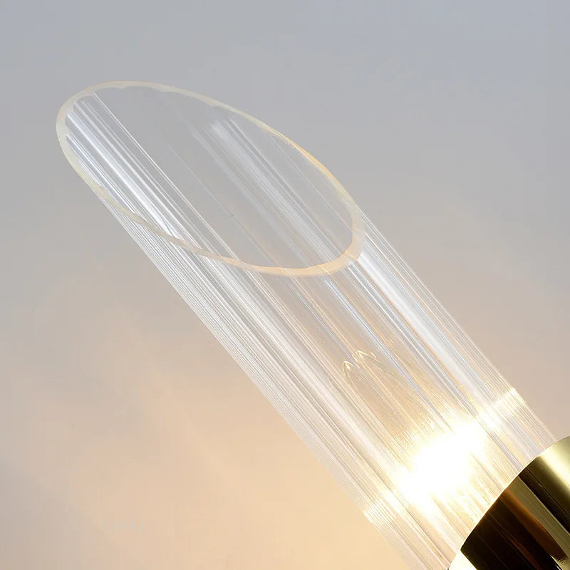 applique murale en tube de verre design postmoderne pour intérieur élégant - vue 4 sur 8