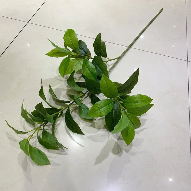 lot de 6 plantes artificielles en soie osmanthus pour décoration commerciale - vue 7 sur 8