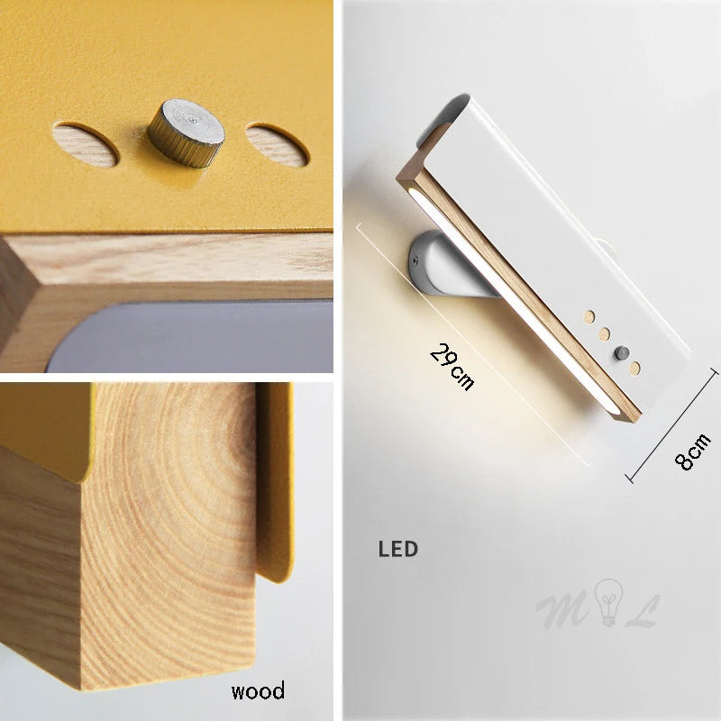 appliques murales en bois design art déco pour intérieur moderne - vue 6 sur 10