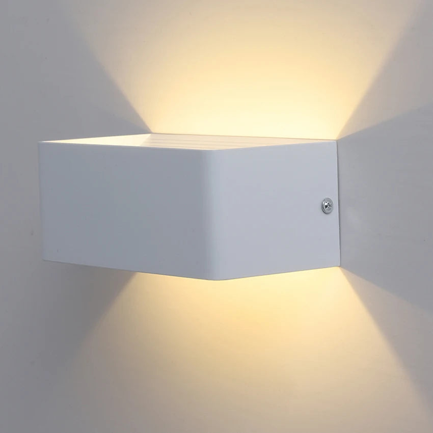 Applique murale moderne alu simple chambre - vue 5 sur 6