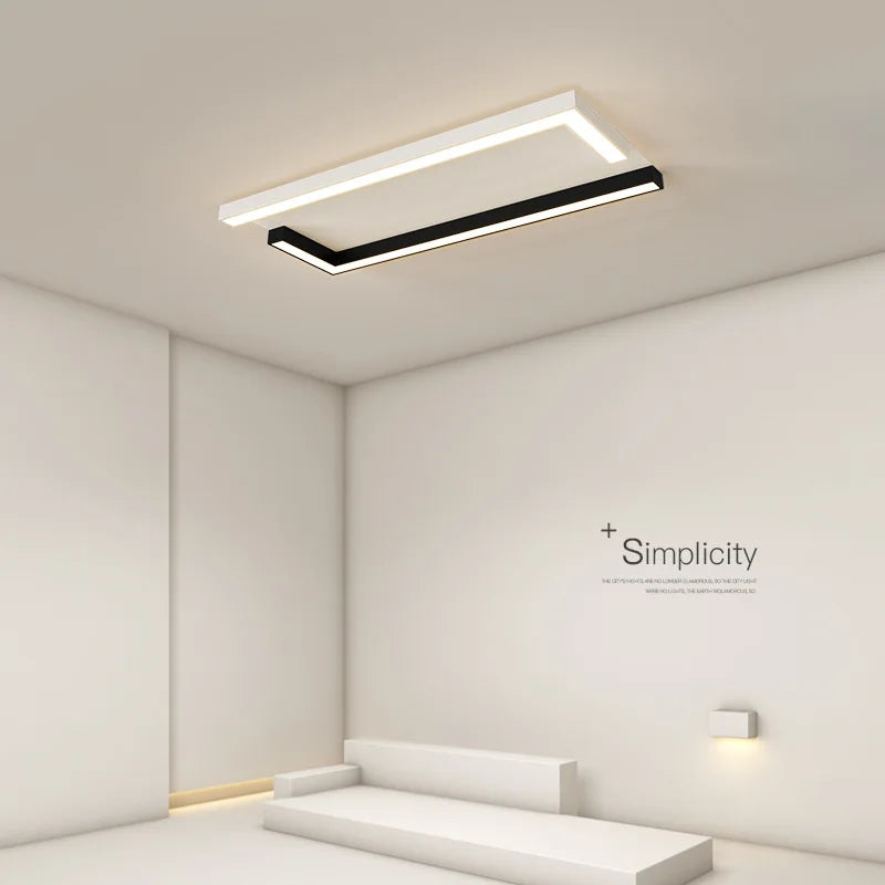 plafonnier moderne minimaliste pour luminaires d'intérieur créatifs - vue 3 sur 12
