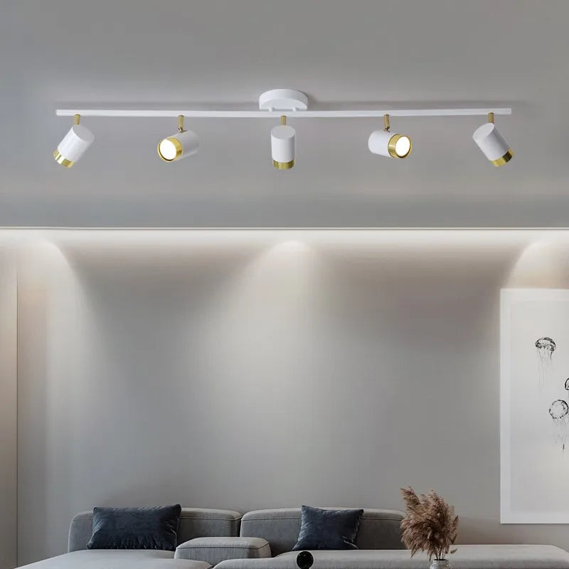 lustre moderne led pour magasin de vêtements et salon - vue 5 sur 18