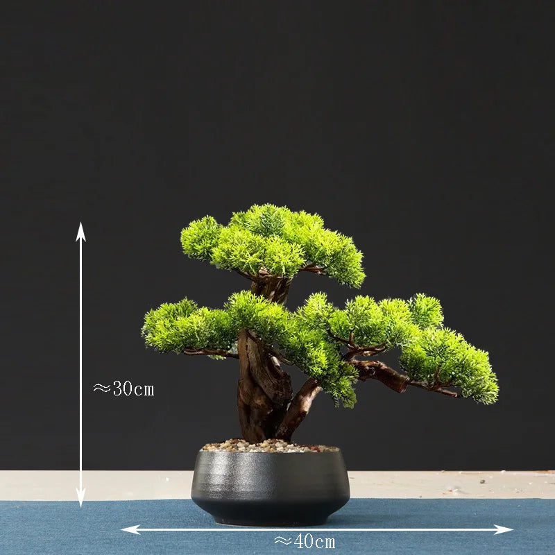 faux arbre bonsaï pour décoration intérieure et aménagement paysager - vue 14 sur 36