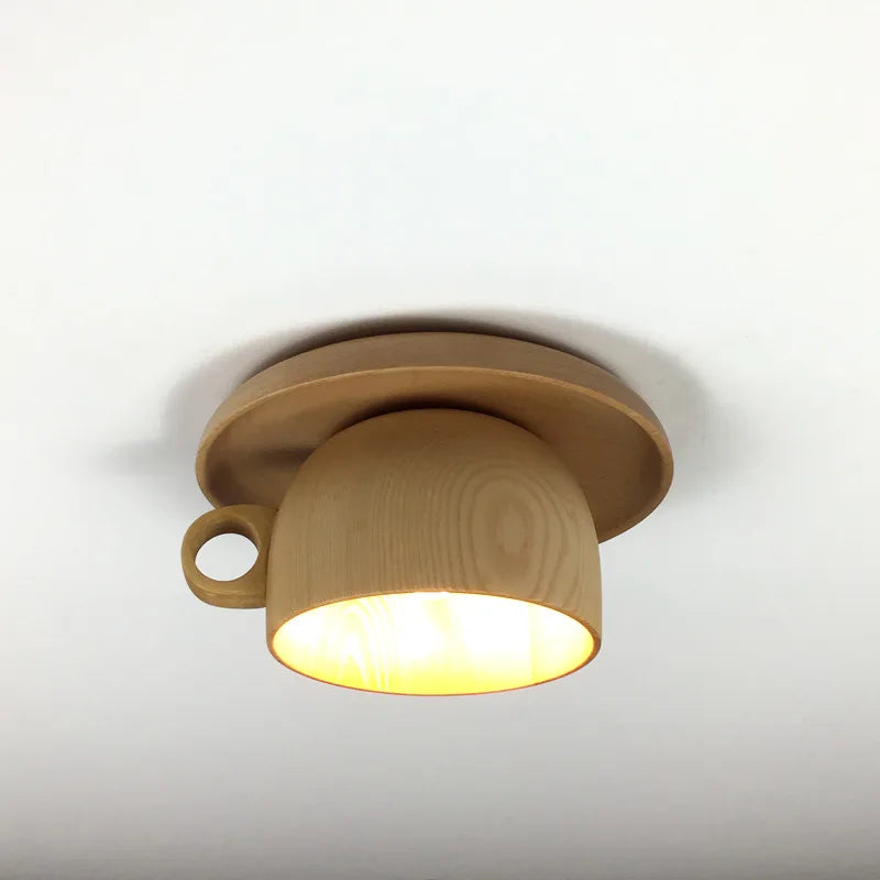 Tasse à LED plafonnier nordique Restaurant café couloir lumière d'entrée plafonnier moderne décoration de plafond - vue 5 sur 16