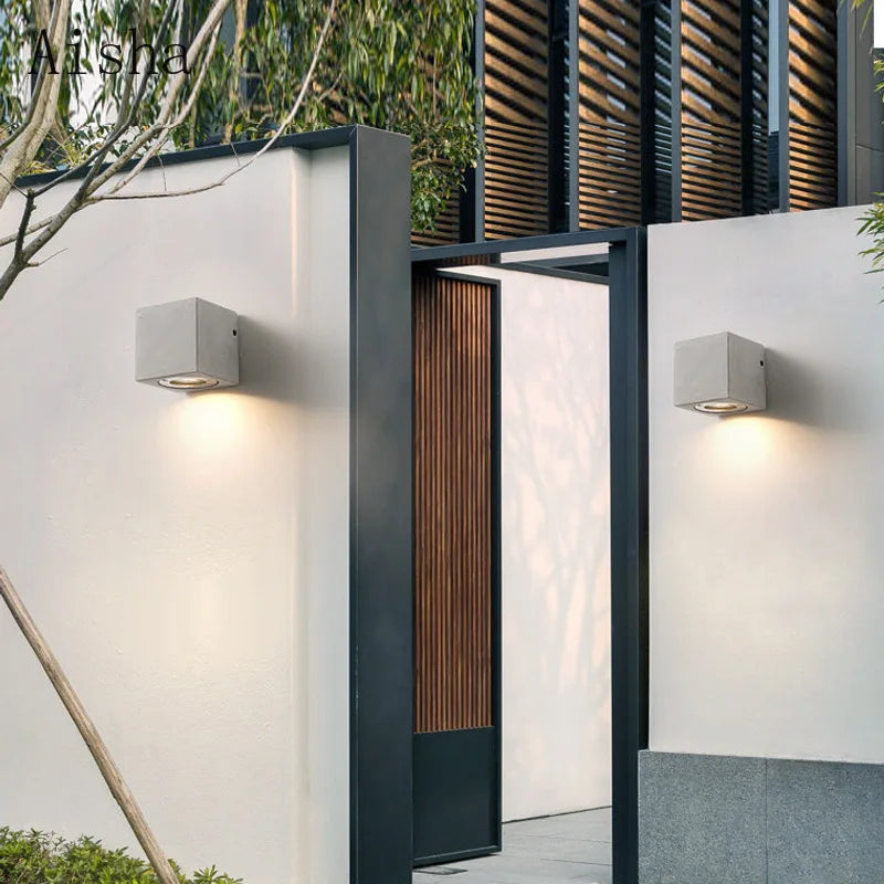 applique murale led industrielle étanche pour extérieur et espaces variés - vue 3 sur 9