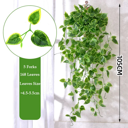 plantes artificielles à suspendre pour décoration intérieure et extérieure - vue 14 sur 14