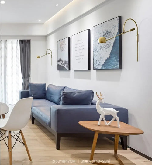 applique murale rotative créative pour un éclairage moderne - vue 6 sur 8