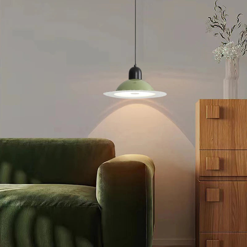 suspension lampe led métal avec lumière réglable et modifiable - vue 3 sur 17