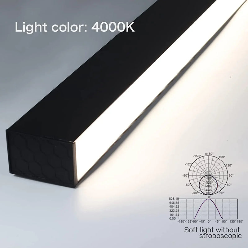 suspension lumineuse réglable pour intérieur moderne et élégant