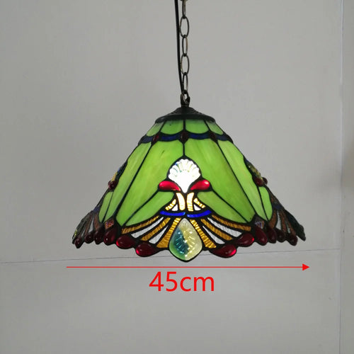 lustre tiffany vitrail style méditerranéen pour intérieur élégant - vue 23 sur 22