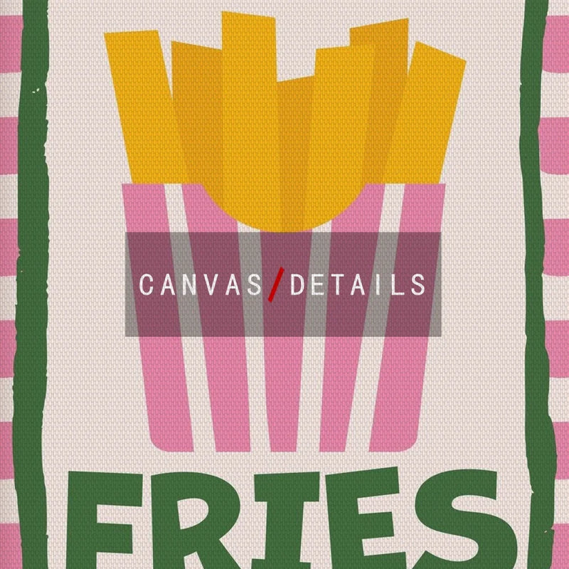 affiche artistique citation sur la nourriture pour décoration moderne