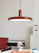 Lustre rétro style ovni vert clair