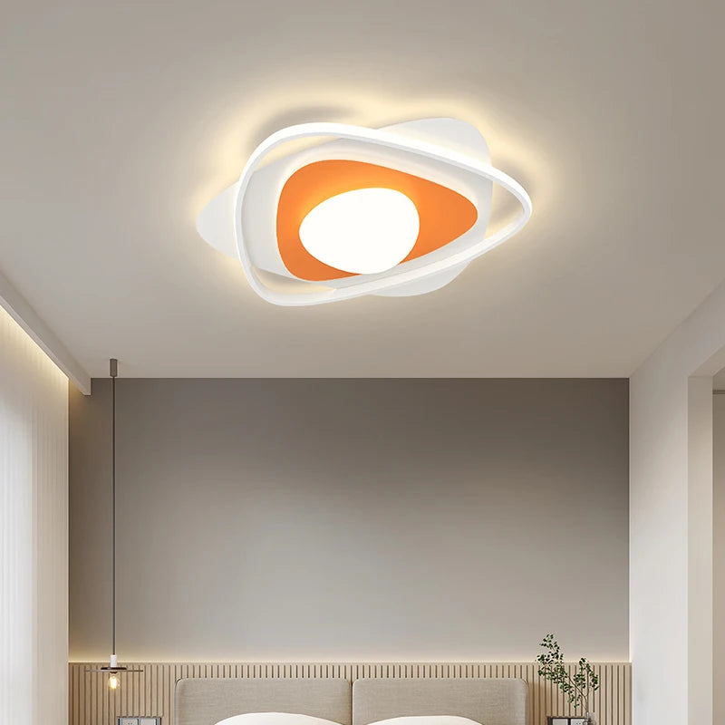 lustre led moderne nordique simple pour éclairage chaud - vue 3 sur 20
