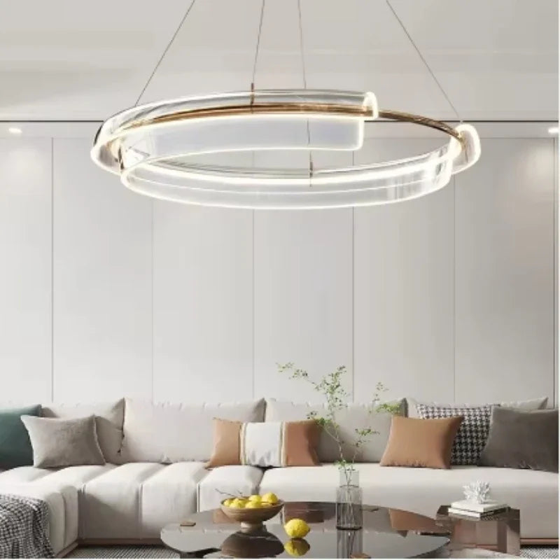 suspension à led pour décoration intérieure élégante et moderne - vue 5 sur 7