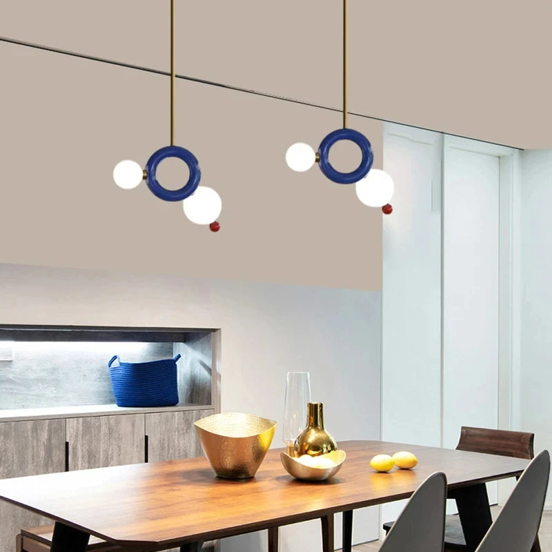 suspension art déco en métal pour intérieur élégant - vue 2 sur 7