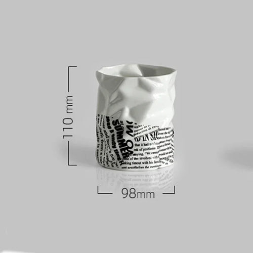 accessoires en céramique d'art origami pour salle de bain haut de gamme - vue 15 sur 15
