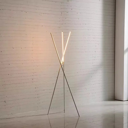 Minimalisme moderne lampadaire LED salon canapé côté créativité atmosphère lampadaires chambre interrupteur au pied luminaires