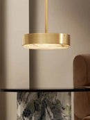 Lustre rétro en marbre noir
