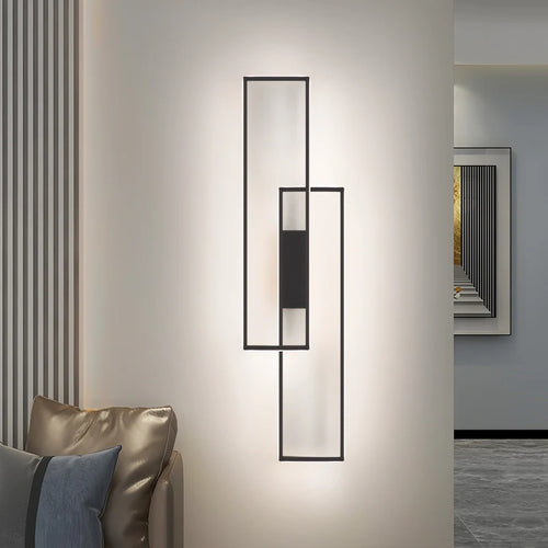 applique murale led minimaliste et moderne éclairage créatif - vue 3 sur 22