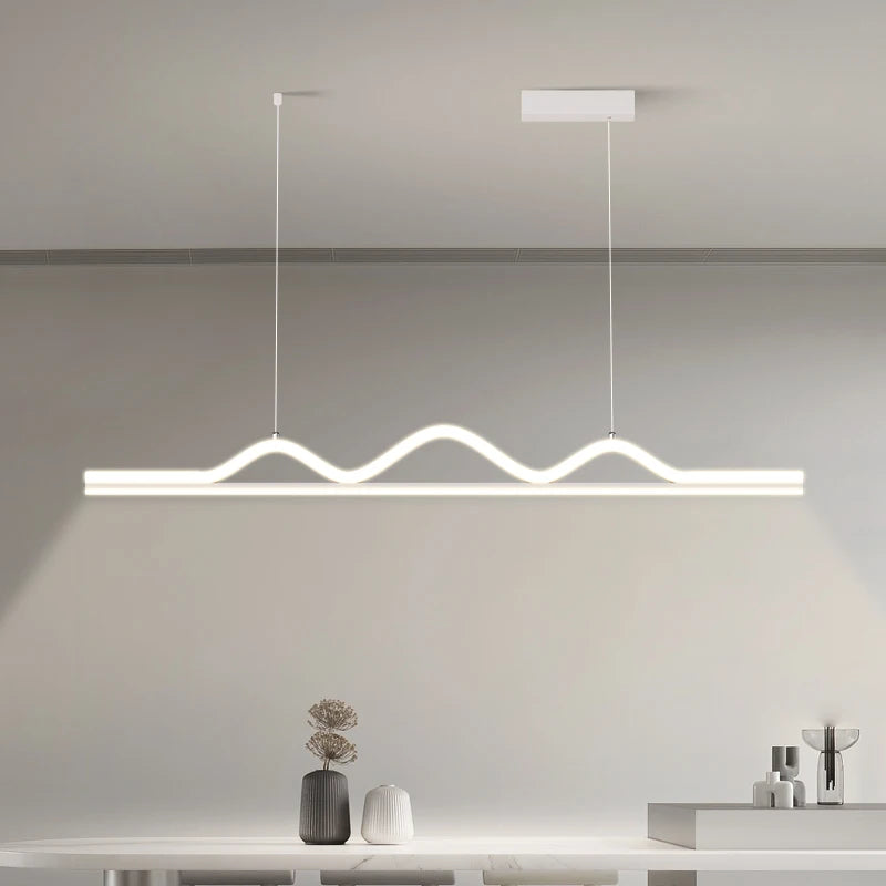 lustre led suspendu décoratif pour éclairage intérieur moderne