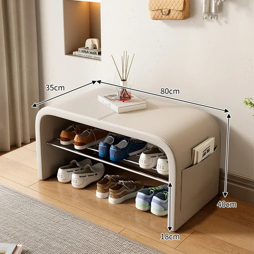 banc polyvalent pour rangement et assise décorative - vue 11 sur 15