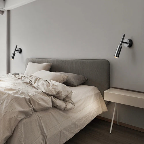 lampe de chevet industrielle en cuivre design créatif pour lecture - vue 6 sur 8