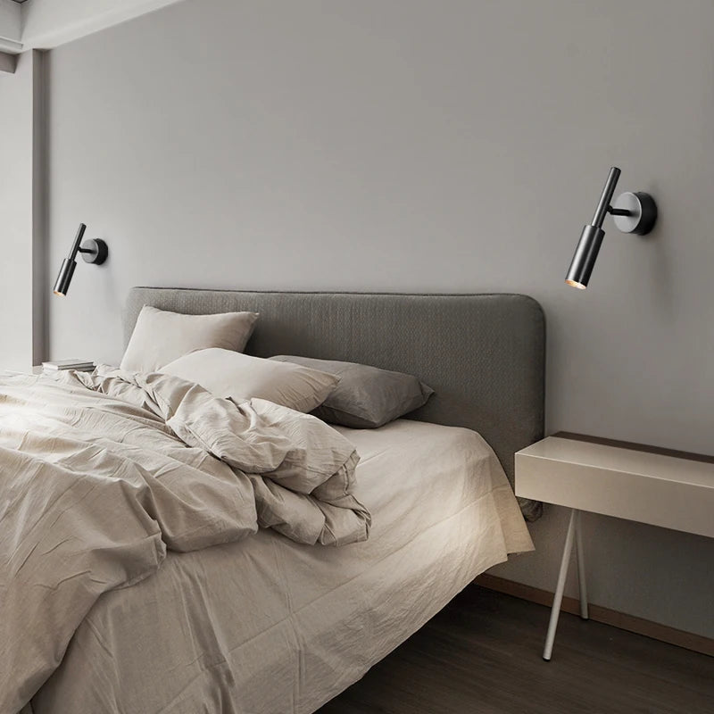lampe de chevet industrielle en cuivre design créatif pour lecture - vue 5 sur 8