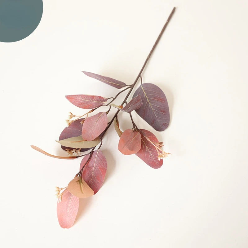 branche d eucalyptus artificielle décoration jardin balcon plante simulée - vue 10 sur 11