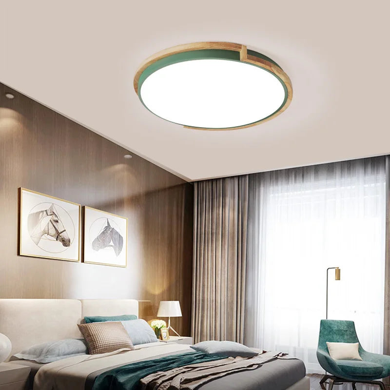 Plafonnier moderne à LEDs lumière Macaron pour chambre salon salle à manger allée décor à la maison