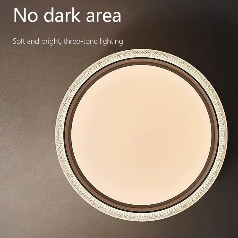 lustre moderne à leds pour décoration intérieure lumineuse - vue 6 sur 7