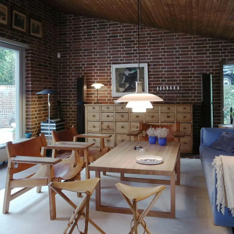suspension design danoise en verre pour intérieur moderne - vue 4 sur 9