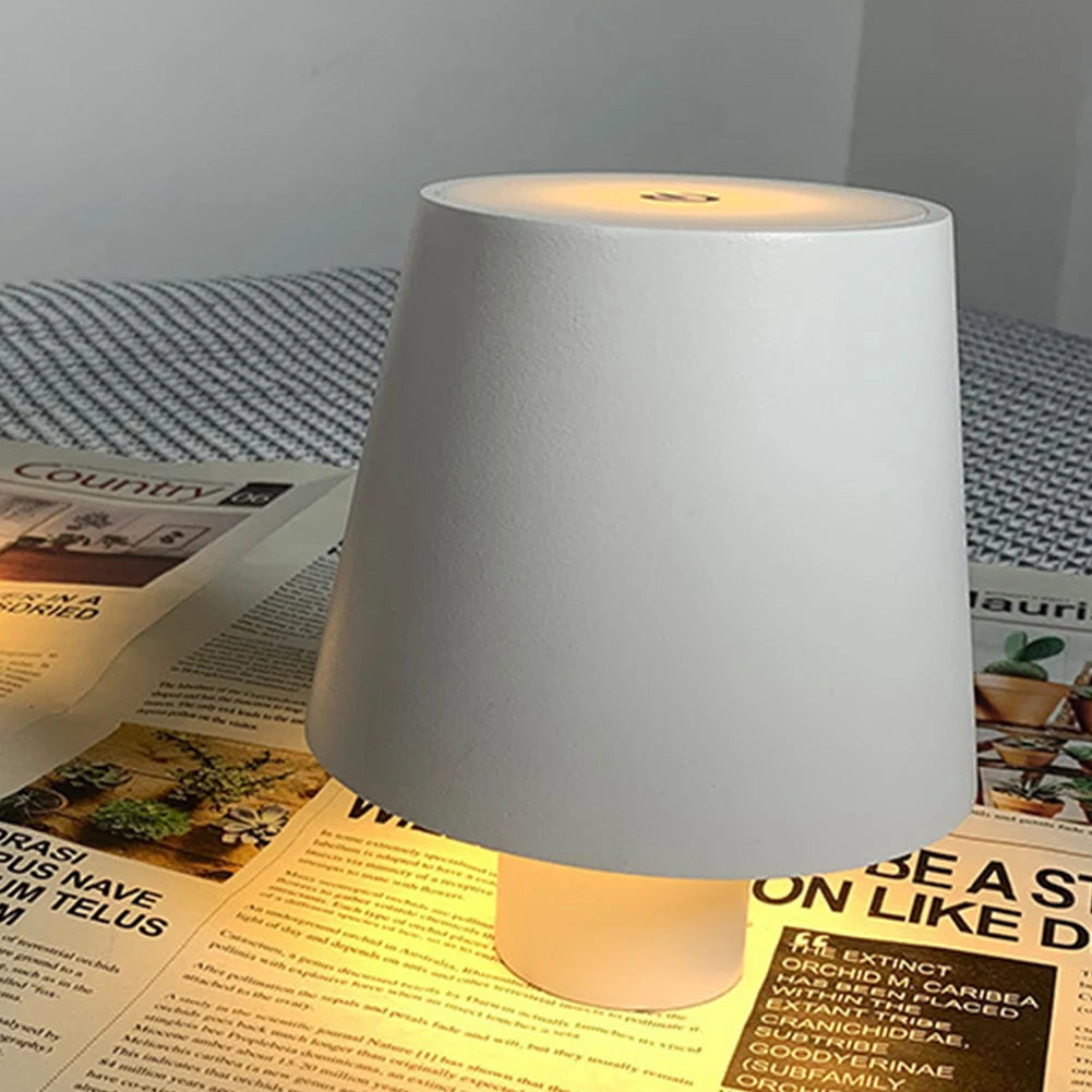 lampe de table portable en forme de bouteille de vin led amovible pour bar - vue 7 sur 7