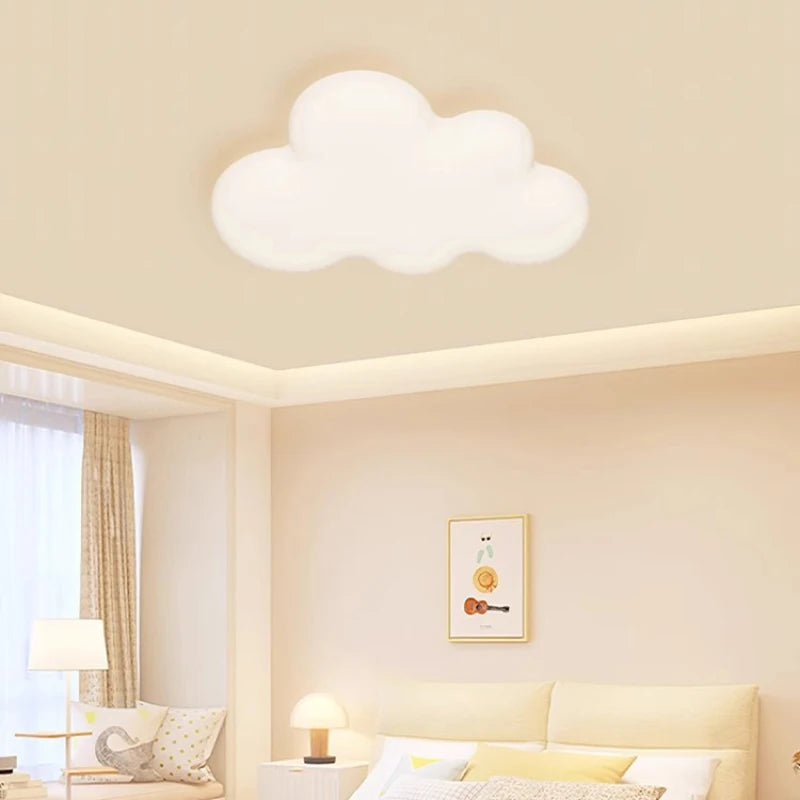 plafonnier nuage arc-en-ciel pour chambre d'enfant décor moderne - vue 5 sur 10